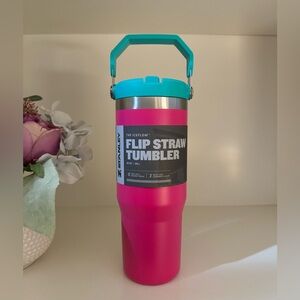 🎉LAST CHANCE🎉 NWT‎ Stanley Iceflow Flip Straw 30 oz Tumbler Passion pink